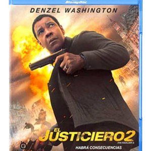 SPANISH. The Equalizer 2 / Le Justicier 2.Blu-Ray. New. Sealed